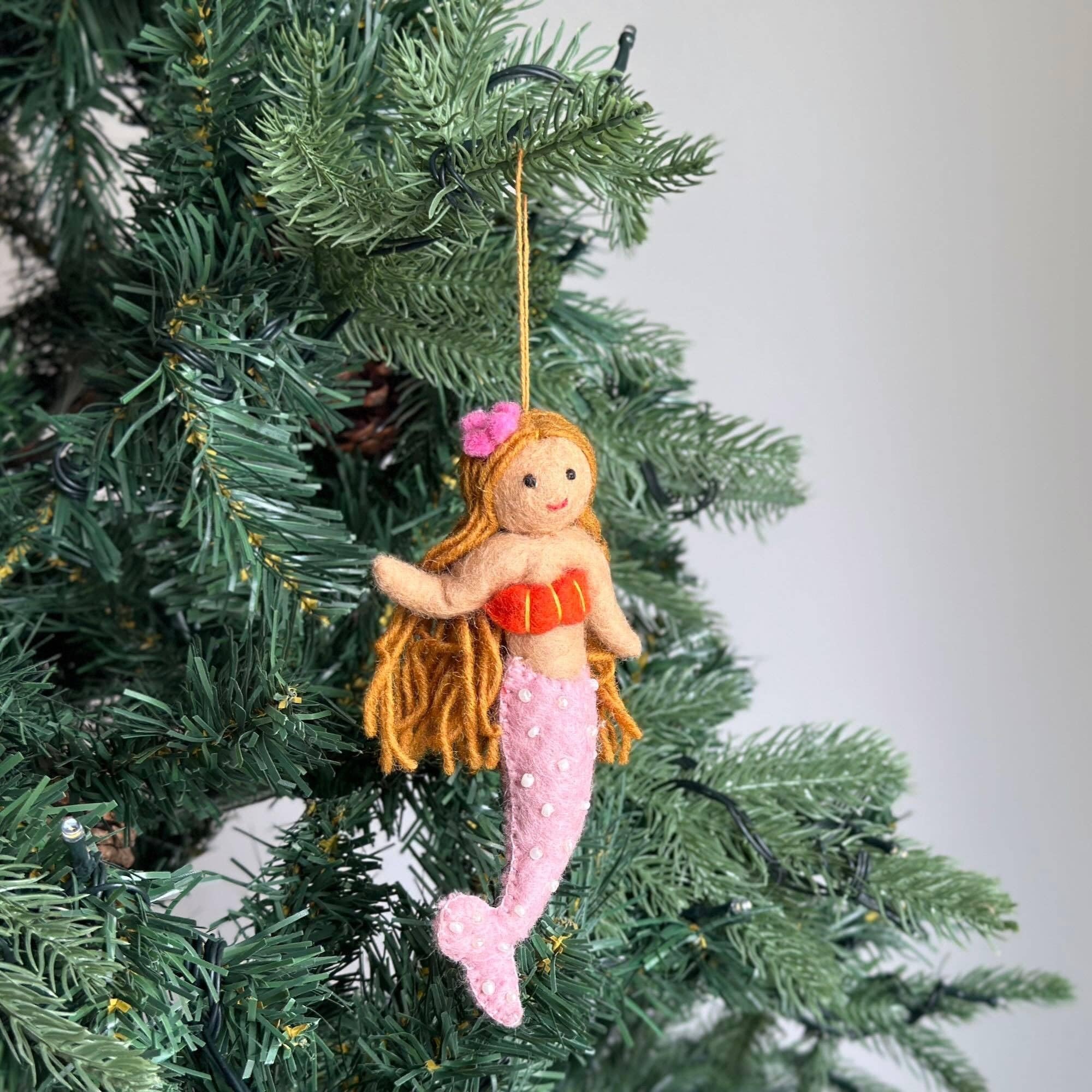 Amazon.co.jp: 【羊毛フェルト】クリスマスオーナメント ハワイアン